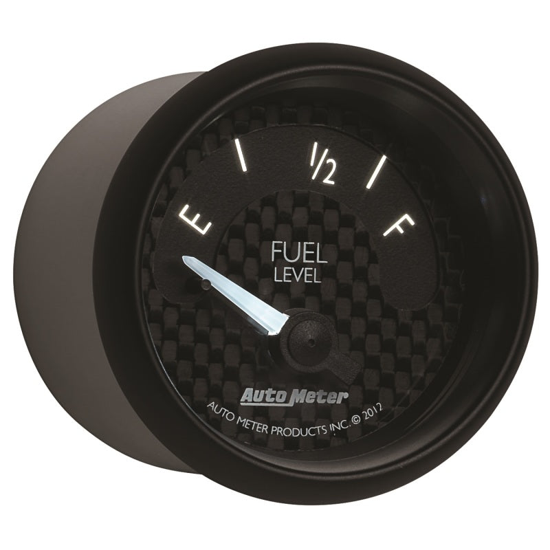Autometer GT Series 52mm Short Sweep Electronic 73-10 ohms Fuel Level (For most Ford and Chrysler) 8015