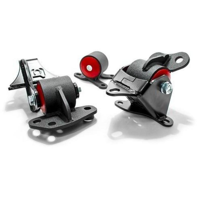 Innovative 88-91 Civic D-Series Black Steel Mounts 60A Bushings (Cable)