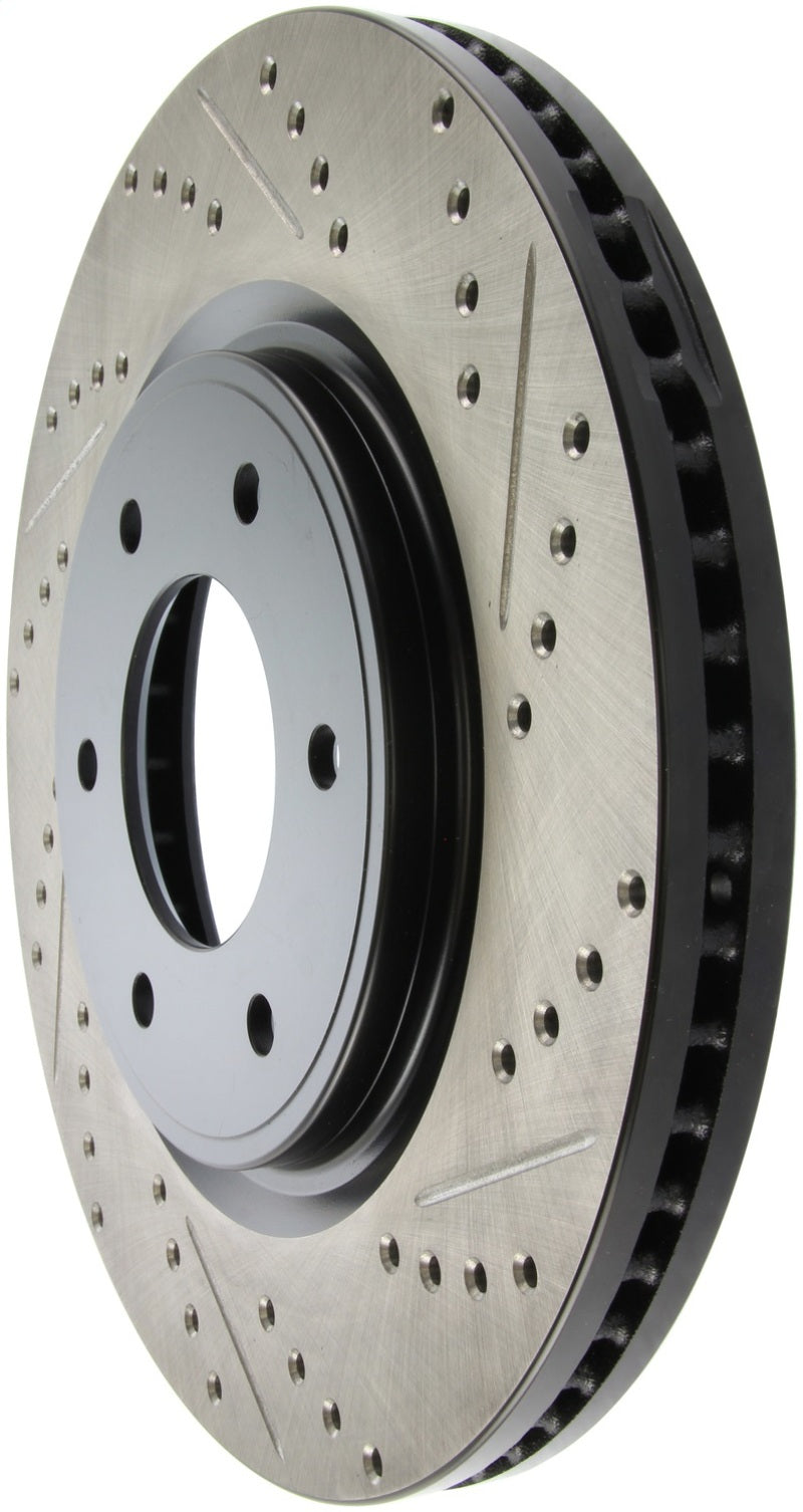 StopTech Slotted & Drilled Sport Brake Rotor Stoptech
