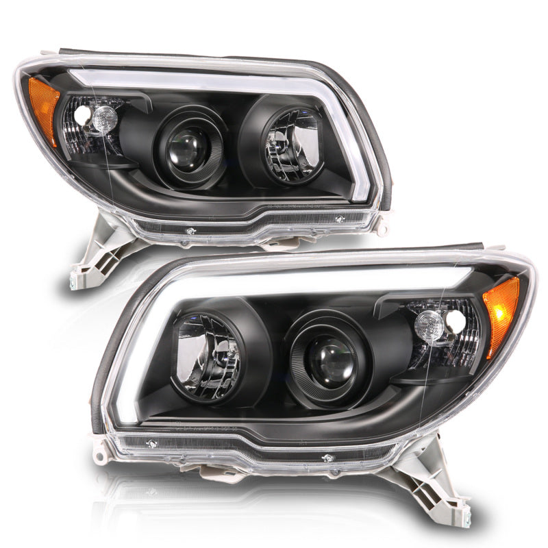 ANZO TOYOTA 4 RUNNER 06-09 PROJECTOR HEADLIGHTS PLANK STYLE BLACK - 111616