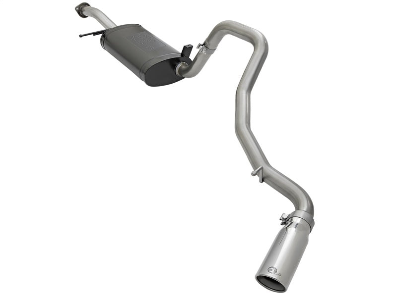 aFe MACHForce XP Exhaust Cat-Back SS-304 97-16 Nissan Patrol (Y61) I6-4.8L w/ Polished Tips aFe