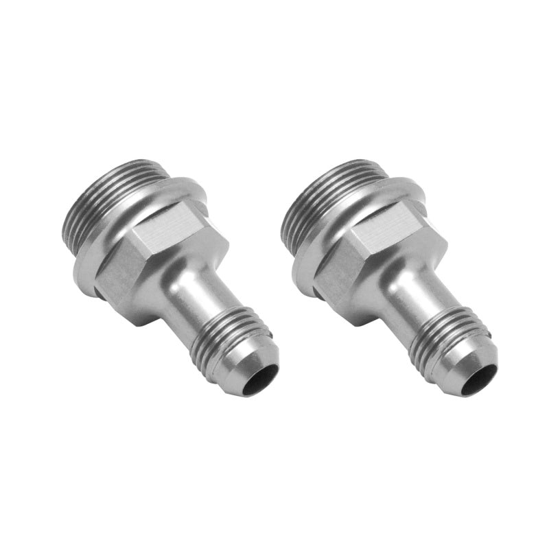 Russell Carburetor Fitting -6 AN to 7/8-20 2-Pack - 640361