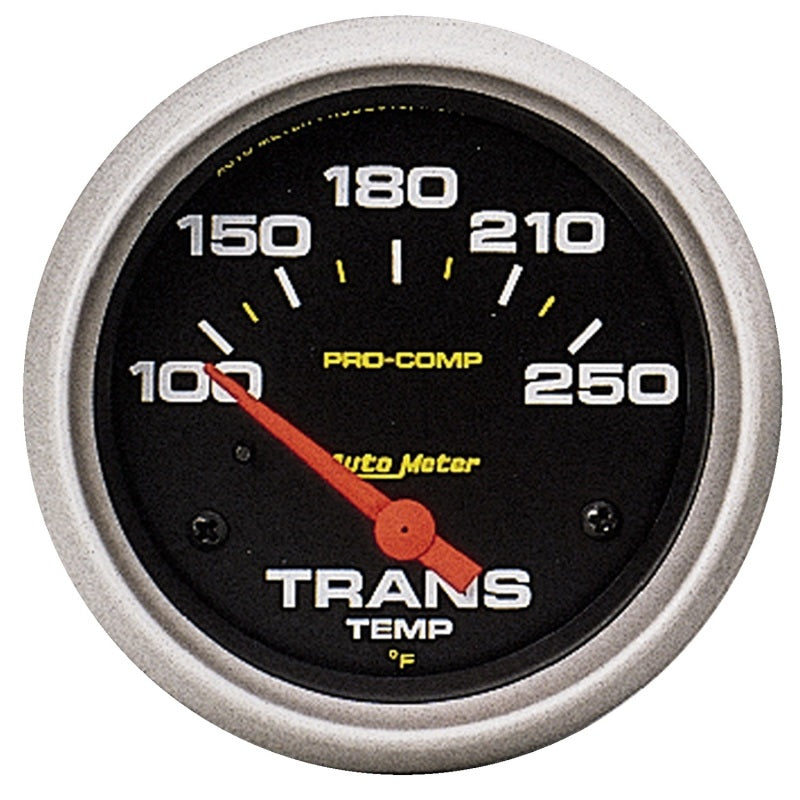 Autometer Pro-Comp 2 5/8in 100-250 F Electric Transmission Temperature Gauge 5457