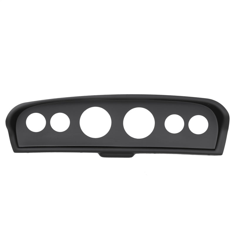 Autometer 61-66 Ford F100 Direct Fit (2 3-3/8in. & 4 2-1/16in.) Gauge Pod - Black Finish 2144
