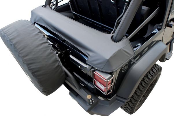 Rampage 2007-2018 Jeep Wrangler(JK) Unlimited Soft Top Storage Boot - Black Diamond - eliteracefab.com