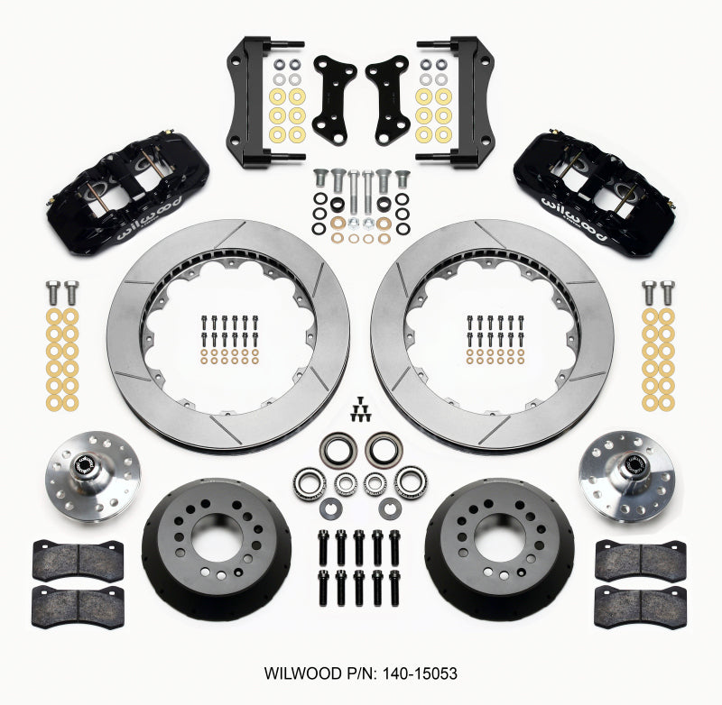 Wilwood AERO6 Front Hub Kit 15.00 67-69 Camaro 64-72 Nova Chevelle Wilwood