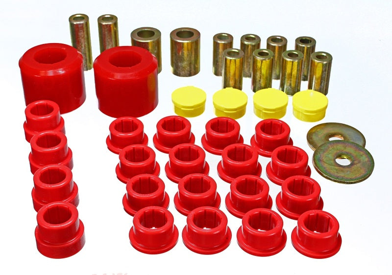 Energy Suspension 10 Chevy Camaro Red Rear End Control Arm Bushing Set - eliteracefab.com