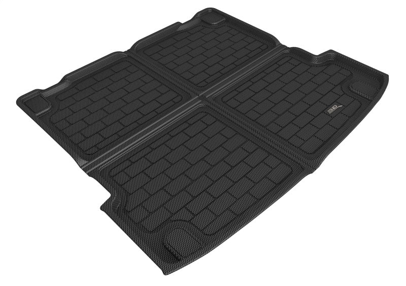 3D MAXpider M1BM1131309 20-21 BMW X6 (G06) with Spare Tire Kagu Cross Fold Cargo Liner - Black