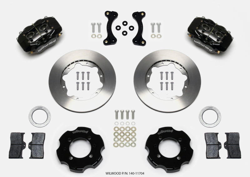 Wilwood Forged Dynalite Front Hat Kit 11.00in 95-05 Miata - eliteracefab.com