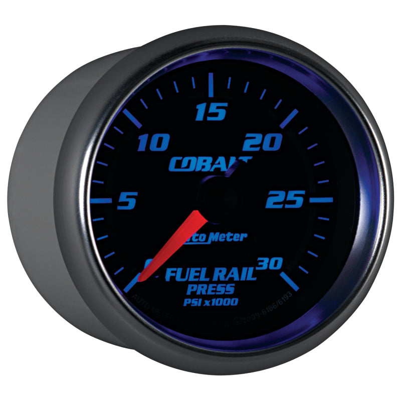Autometer Cobalt 52mm 0-30,000 PSI F/S Electronic Diesel Fuel Rail Pressure Gauge (Cummins 5.9L) 6186