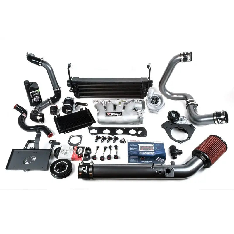 KraftWerks 12 Civic Si Supercharger Kit (Only Comes w/120mm Pulley - Must Order 110mm Separately) - eliteracefab.com