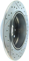StopTech Select Sport 04-08 Acura TL Drilled & Slotted Rear Passenger Side Sport Brake Rotor - eliteracefab.com