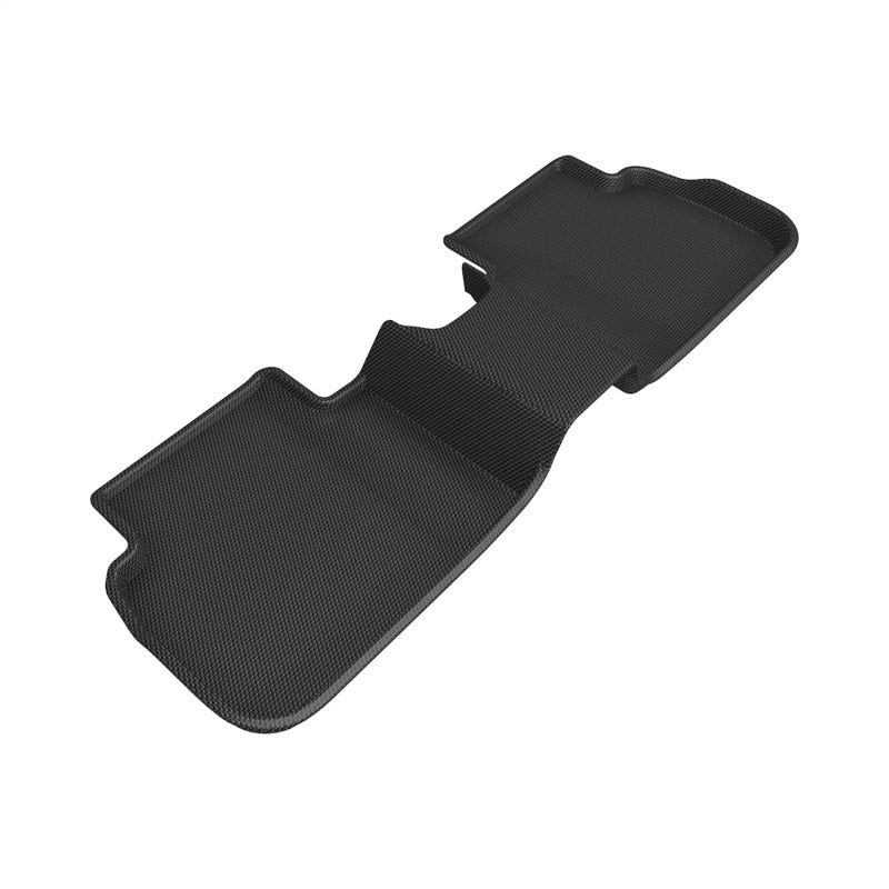 3D MAXpider 2022 Honda Civic Kagu 2nd Row Floormat - Black (W Rear Usb Port) 3D MAXpider