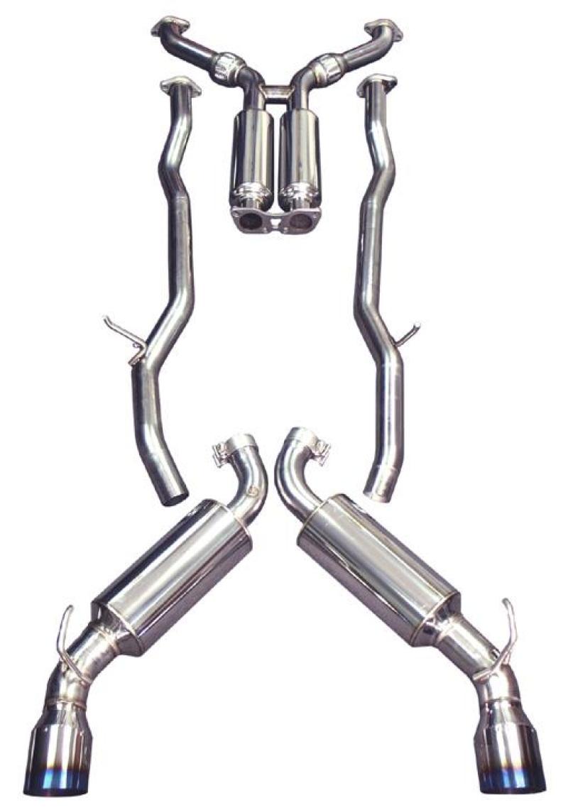 Injen 06-09 Civic Si Coupe Only 60mm Cat-back Exhaust w/ Titanium Tip Injen