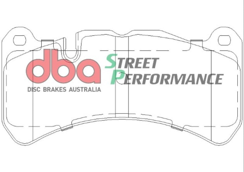 DBA Street Performance Front Brake Pads - DB1845SP DBA