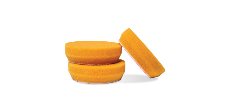 Griots Garage 3in Orange Polishing Pads (Set of 3) - eliteracefab.com