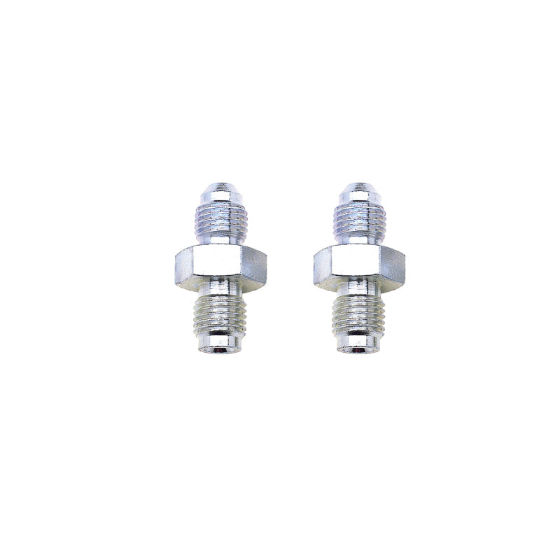Russell Brake Adapter -4 AN to 3/8-24 2-Pack - 640301
