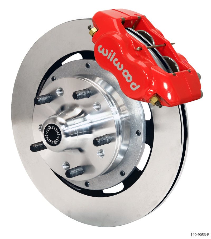 Wilwood Forged Dynalite Front Kit 12.19in Red 79-81 Camaro Wilwood