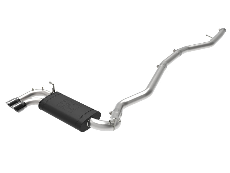 aFe MACH Force-Xp 2-1/2in 304 SS Cat Back Exh w/Black Tips 14-16 BMW 228i (F22/23) L4-2.0L (t) N20 aFe