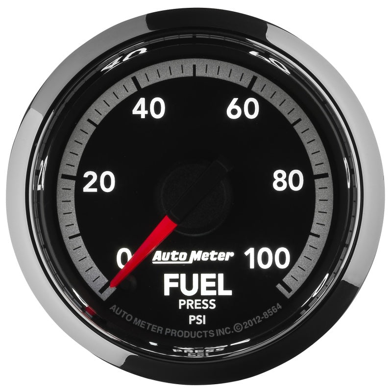 Autometer Factory Match 2 1/6in Full Sweep Electronic 0-100 PSI Fuel Pressure Gauge Dodge Ram Gen 4 8564