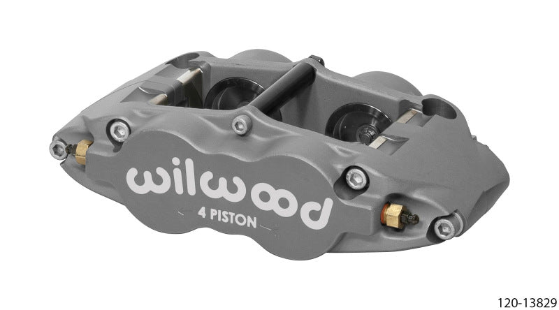 Wilwood Caliper-Forged Superlite FSL4R/ST Aluminum 1.88/1.75in Pistons .81in Disc Ano - Left Wilwood