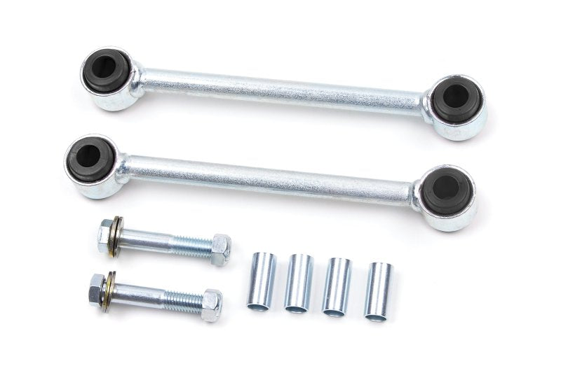 Zone Offroad 07-18 Jeep Wrangler JK 3-4in Front Sway Bar Links - eliteracefab.com