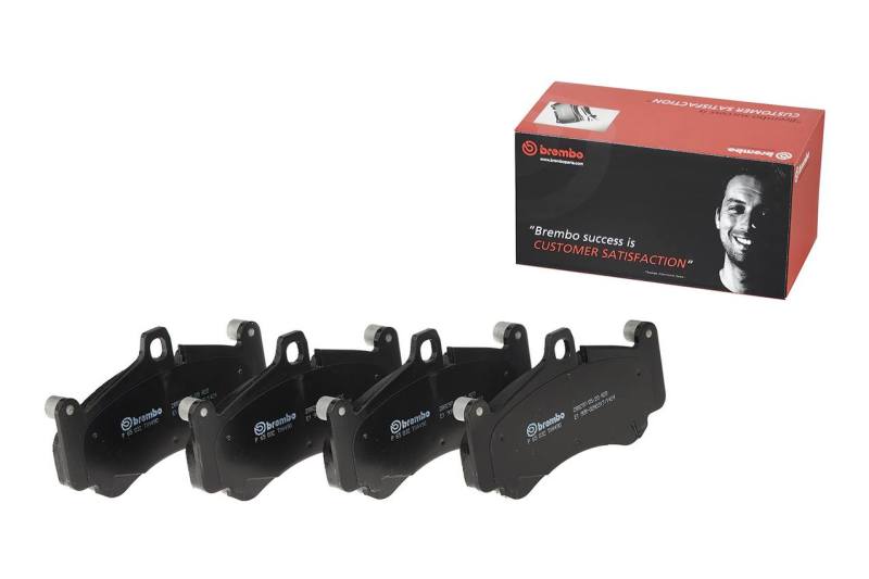 Brembo 15-20 Audi A3 Premium NAO Ceramic OE Equivalent Pad - Rear Brembo OE