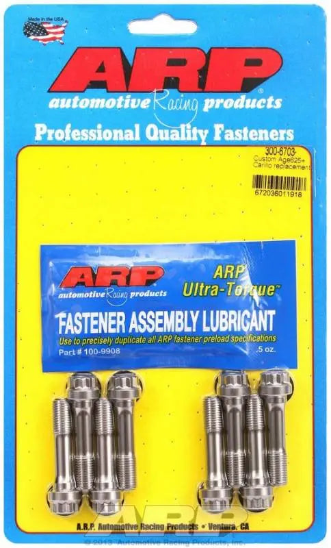 ARP Replacement Rod Bolt Kit - (8) 300-6703 - eliteracefab.com