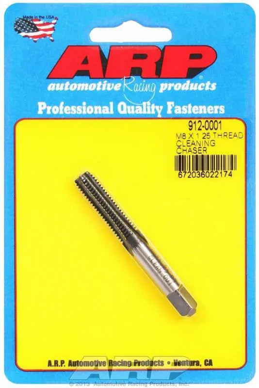 ARP 8 mm x 1.25 Thread Cleaning Tap Steel - eliteracefab.com