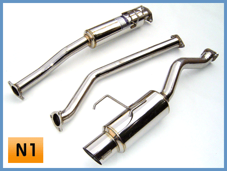 Invidia 01-06 Acura RSX DC5 Type-S 60mm (101mm tip) Cat-back Exhaust - eliteracefab.com