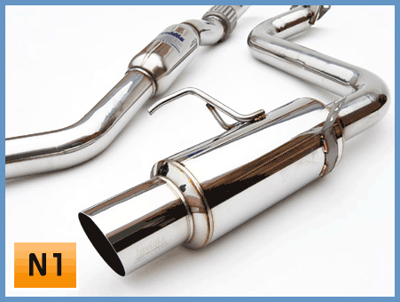 Invidia 15+ Subaru WRX/STI Single N1 Stainless Steel Tip Cat-back Exhaust - eliteracefab.com