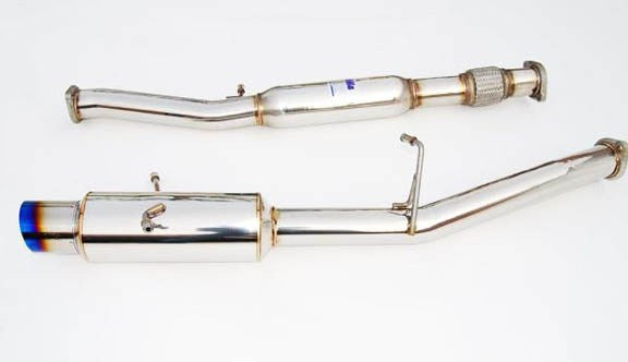 Invidia 02-07 WRX/STi 76mm N1 REGULAR Titanium Tip Cat-back Exhaust - eliteracefab.com