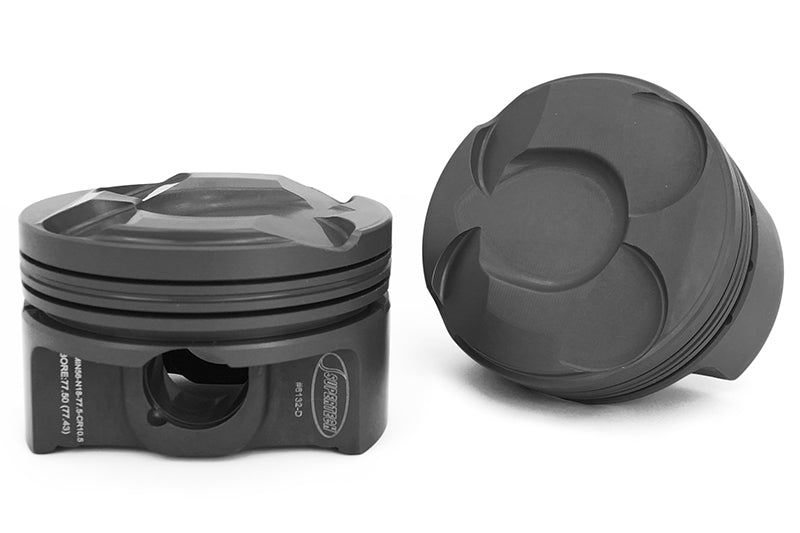 Supertech Mini R56 N18 JCW 1.6T 77.50mm Bore 27.5mm CH 10:1 CR Pistons - Set of 4 (Use w/GNH07750) Supertech