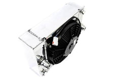 PLM Private Label Mfg. Power Driven Compact Drag Radiator - Small - eliteracefab.com