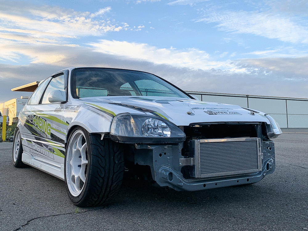 Koyo Honda Universal Pocket Radiator - eliteracefab.com