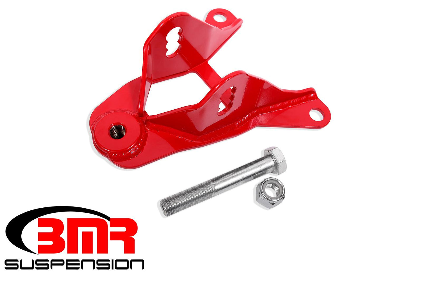 BMR UPPER CONTROL ARM MOUNT RED (11-14 MUSTANG/GT500) - eliteracefab.com