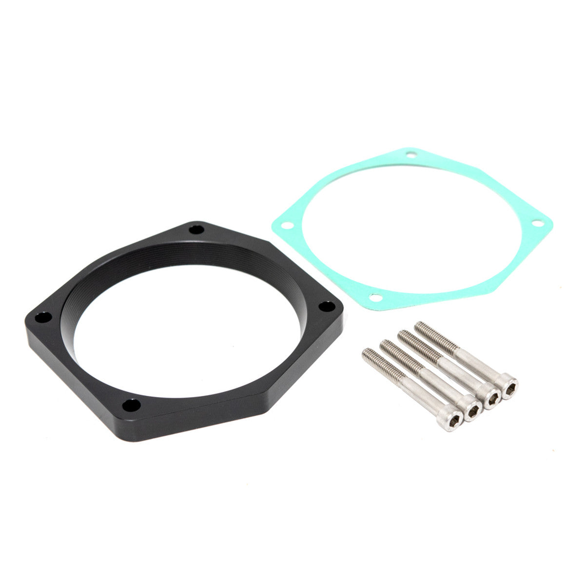 VMP Performance Predator 105mm Throttle Body Adapter Plate Kit - Black Anodized - eliteracefab.com