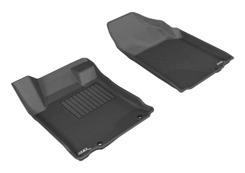 3D MAXpider L1NS07311509 2013-2015 Nissan Altima Sedan Kagu 1st Row Floormat - Black