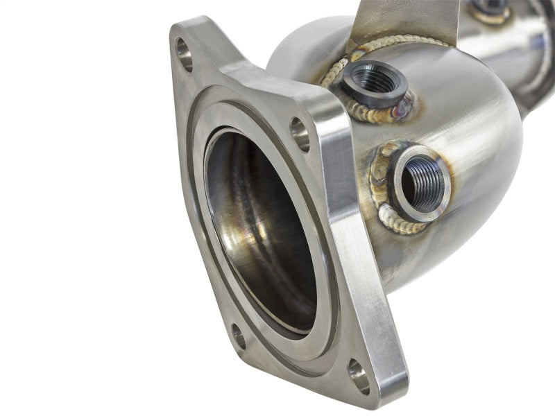 aFe Twisted Steel Down-Pipe Catted 13-16 Cadillac ATS L4-2.0L (t) aFe