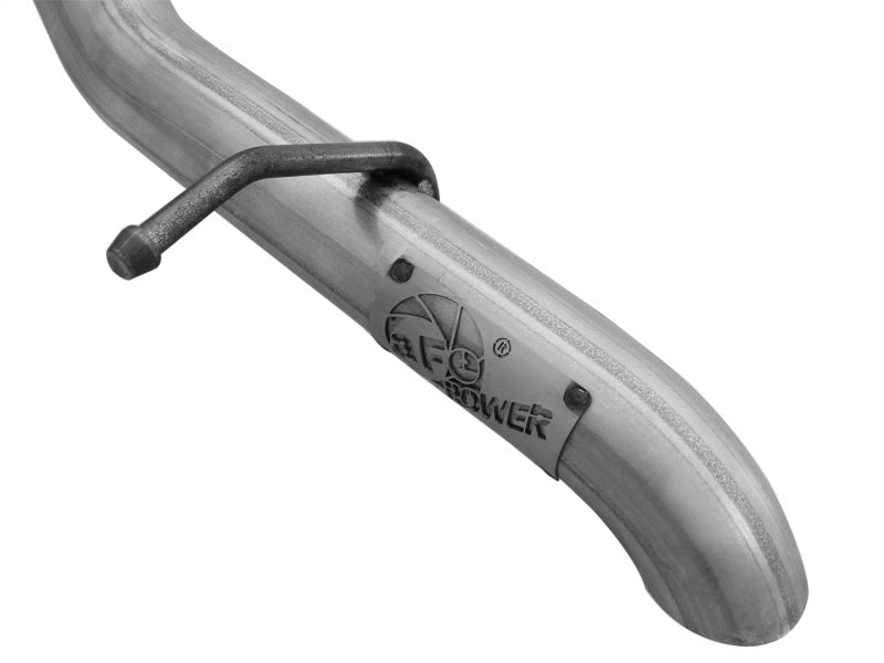 aFe Scorpion Exhaust System, Cat Back Aluminized Hi-Tuck 07-14 Jeep Wrangler JK Unlimited V6 3.6/3.8 aFe