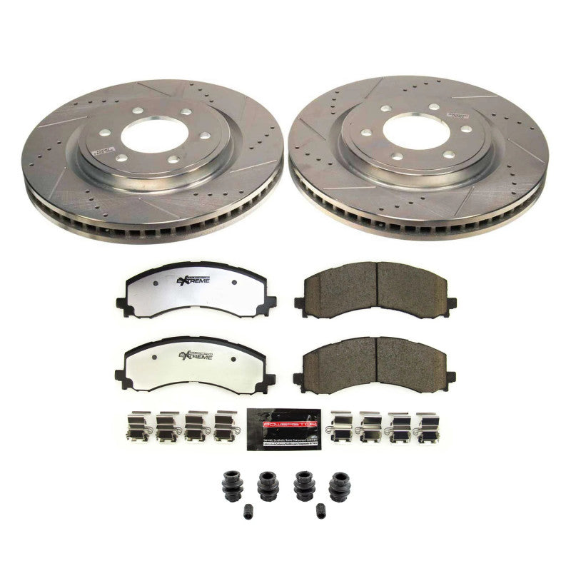 Power Stop 2022 Lincoln Navigator Front Z36 Truck & Tow Brake Kit PowerStop