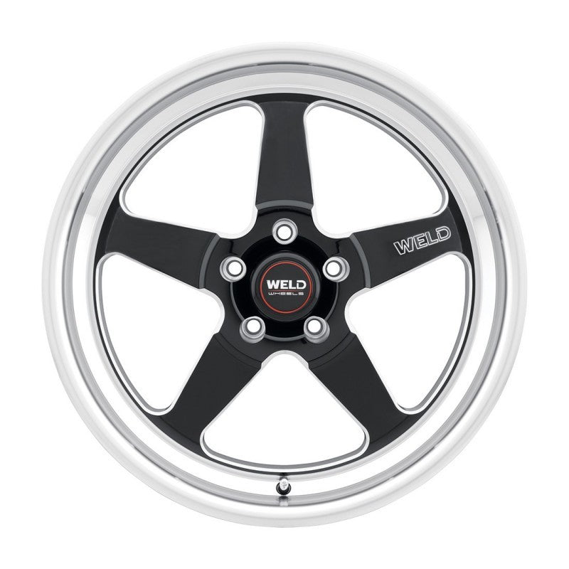 Weld S155 18x8 Ventura Drag 5x120 ET15 BS5.1 Gloss BLK MIL DIA 78.1 - eliteracefab.com