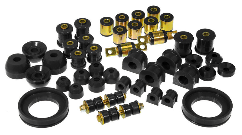 Prothane Total Vehicle Suspension Bushing Kit for 1990–1993 Honda Accord w/ All C-Arm Bushings, Black – 8-2013-BL