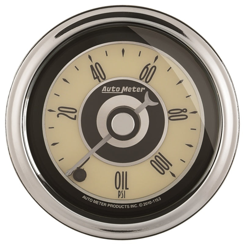 Autometer Cruiser Ad 2-1/16in Full Sweep Electric 0-100 PSI Oil Pressure Gauge 1152
