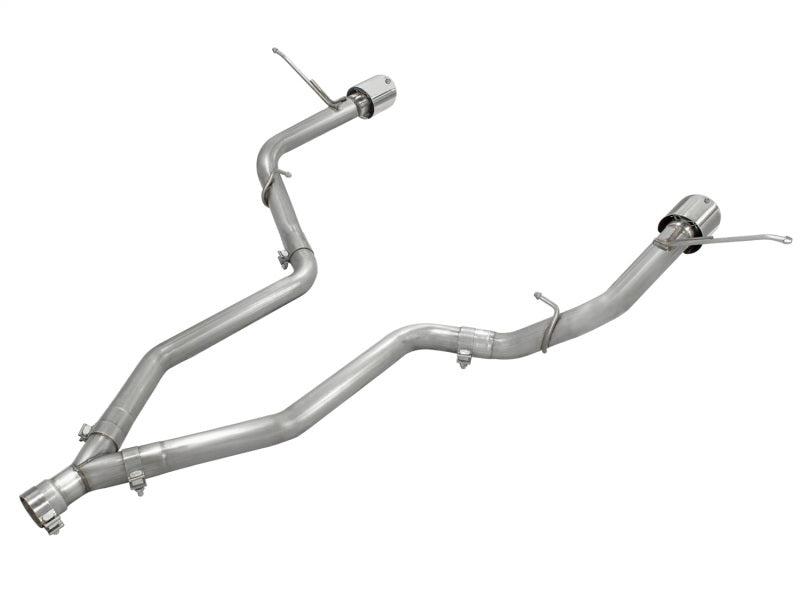 aFe MACHForce XP 14+ Jeep Grand Cherokee V6 3.0L (td) 2.5in DPF-Back 409SS Exhaust w/o Resonators aFe