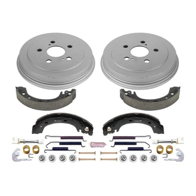 Power Stop 03-08 Toyota Corolla Rear Autospecialty Drum Kit - eliteracefab.com