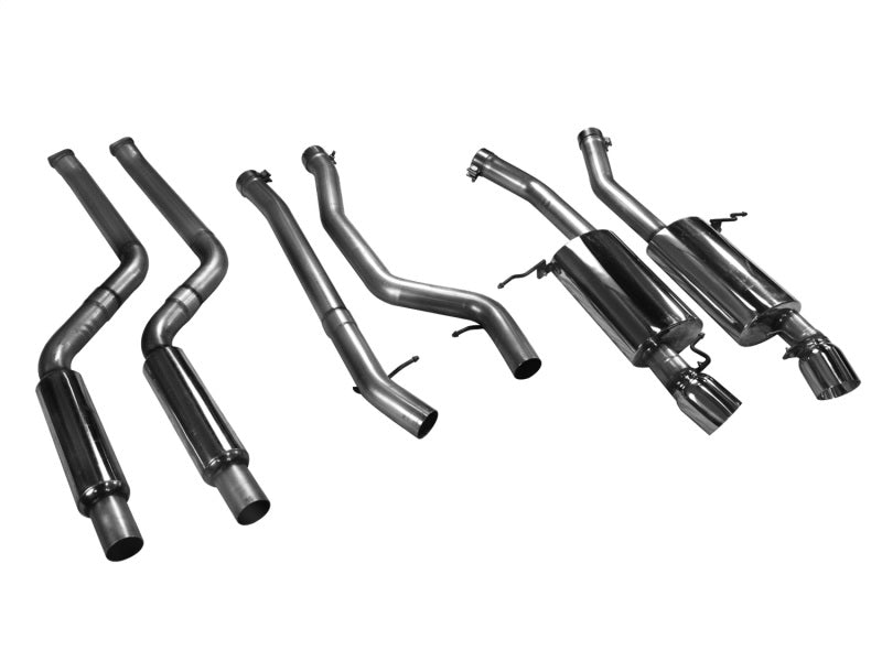aFe MACHForce XP 11-12 BMW 335i L6-3.0L N55 E90/92 304SS 2.75in. Cat-Back Exhaust System aFe