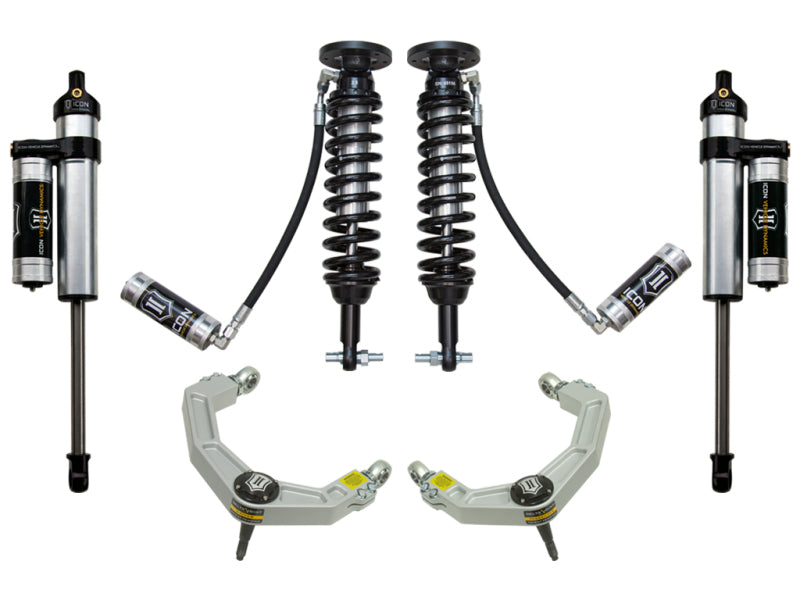 ICON 1.75-2.63in Stage 4 Billet UCA Suspension System for 2014 Ford F-150 2WD - K93074