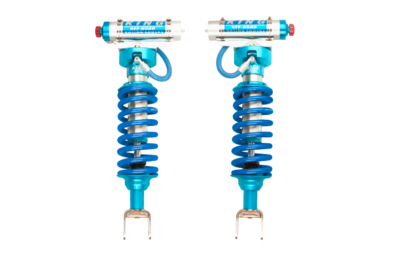 King Shocks 2019+ Ram 1500 4WD Front 2.5 Dia Remote Reservoir Coilover w/Adjuster (Pair) - eliteracefab.com