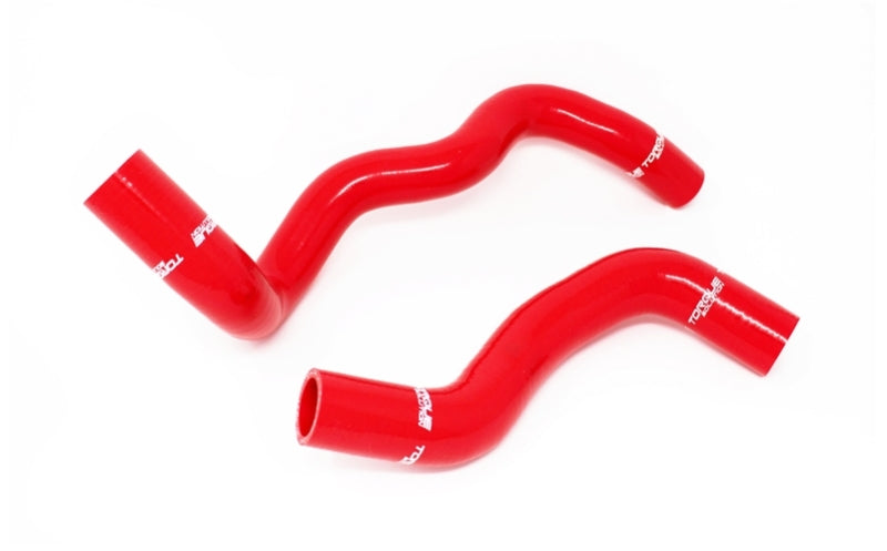 Torque Solution Silicone Radiator Hose Kit (Red) for 2016+ Ford Focus RS - TS-CH-513RD